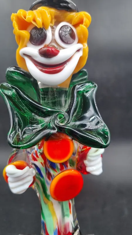 Payaso cristal de murano