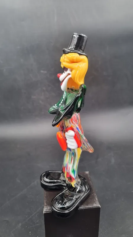 Payaso cristal de murano