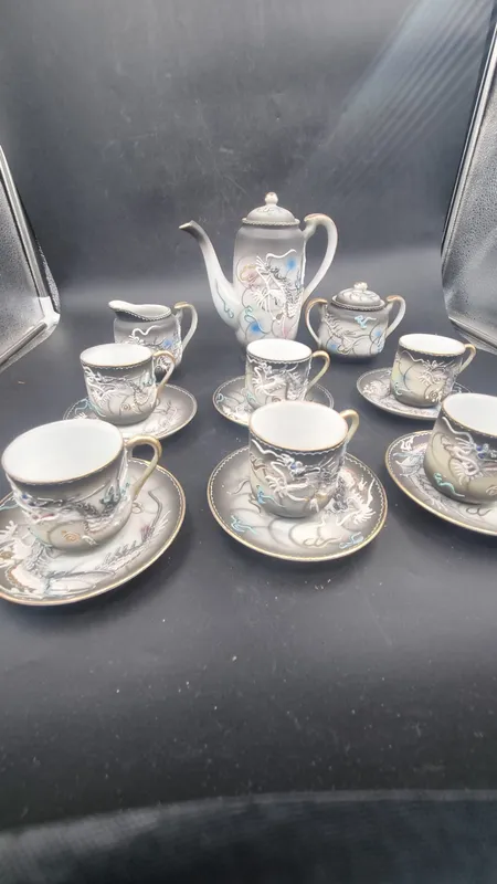 Juego de cafe porcelana japonesa