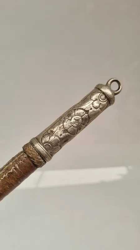 Fusta de plata labrada platero sosa sellado ideal para restaurar