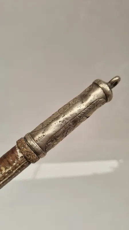 Fusta de plata labrada platero sosa sellado ideal para restaurar