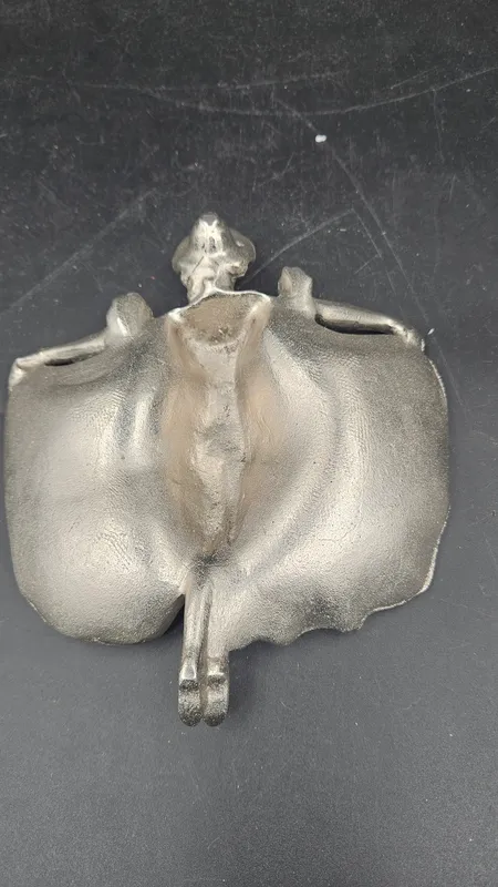 Despojador de metal art nouveau bailarina de 1910
