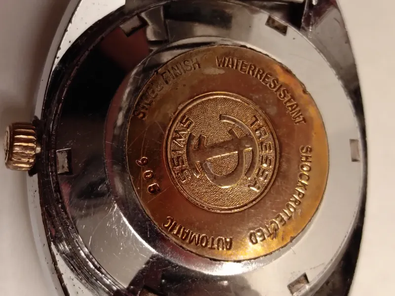 Reloj tressa automatico vintage finciona