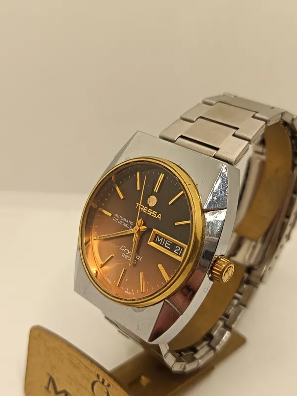 Reloj tressa automatico vintage finciona