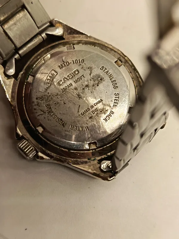 Reloj casio sumergible