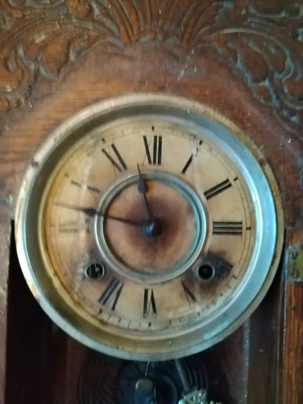 Reloj de pared marca ansonia