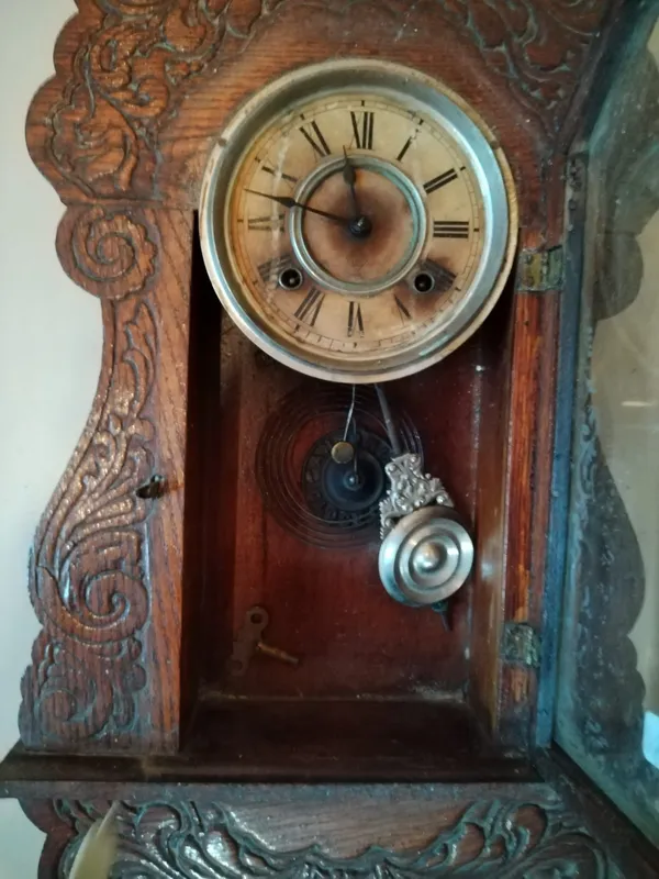 Reloj de pared marca ansonia