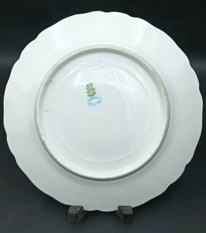 Plato de porcelana francesa saberat limoges vintage