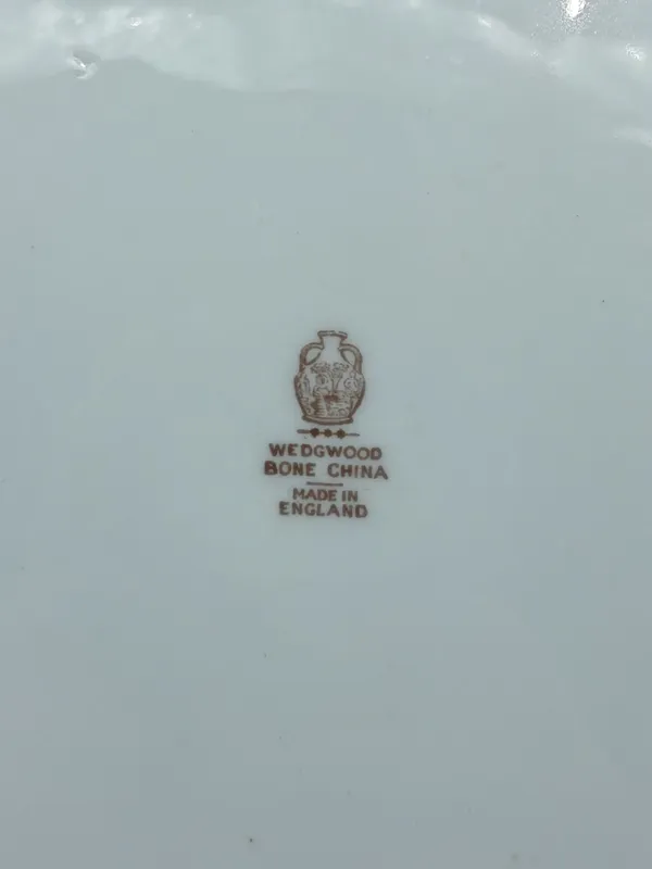 Plato de porcelana wedgwood ingles