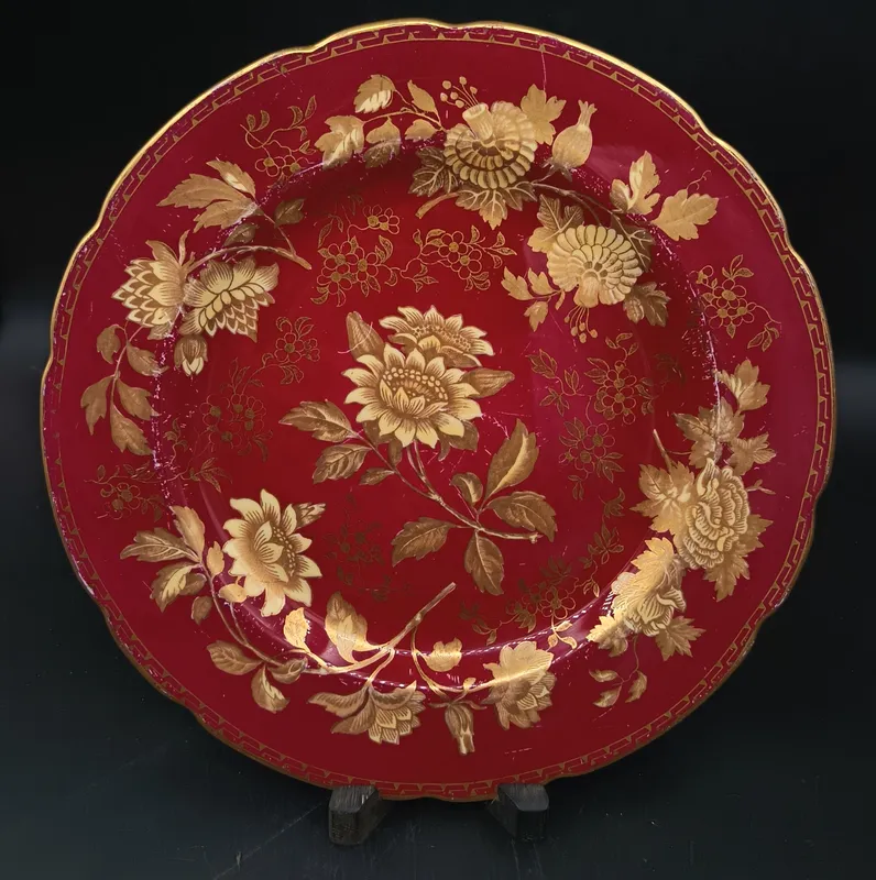 Plato de porcelana wedgwood ingles