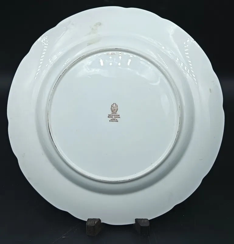 Plato de porcelana wedgwood ingles