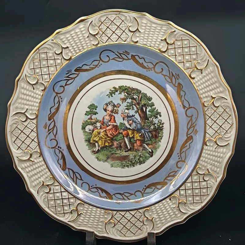 Plato loza inglesa alfred meaking