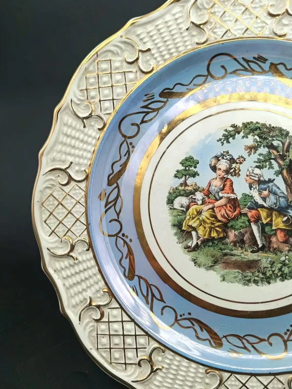 Plato loza inglesa alfred meaking
