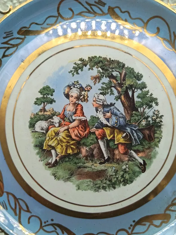 Plato loza inglesa alfred meaking