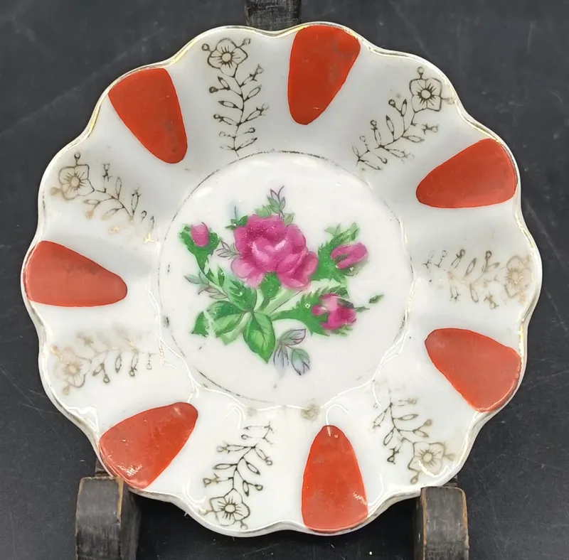 Pequeño plato de porcelana alemana bavaria