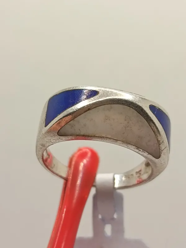 Anillo de plata 925 con nacar