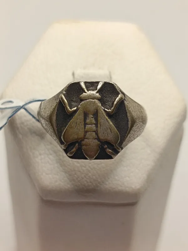 Anillo de plata 925 con abeja