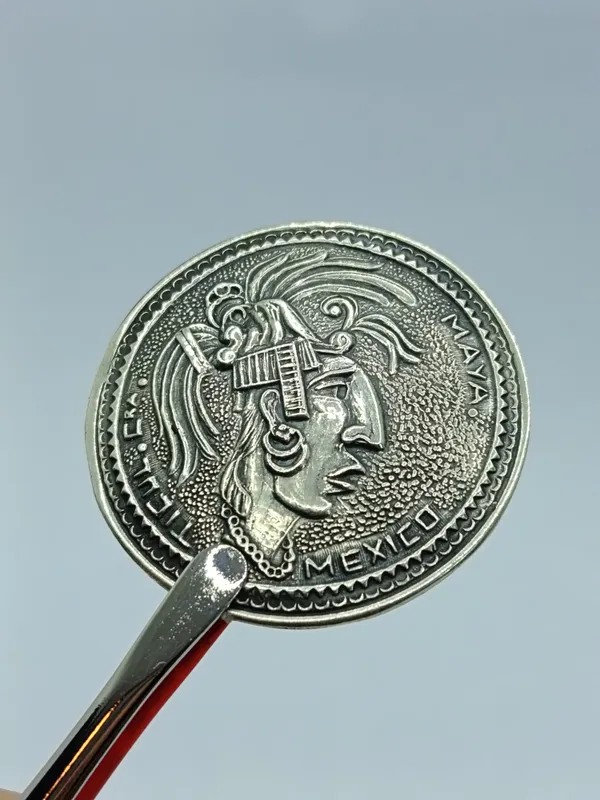 Prendedor plata mexicano