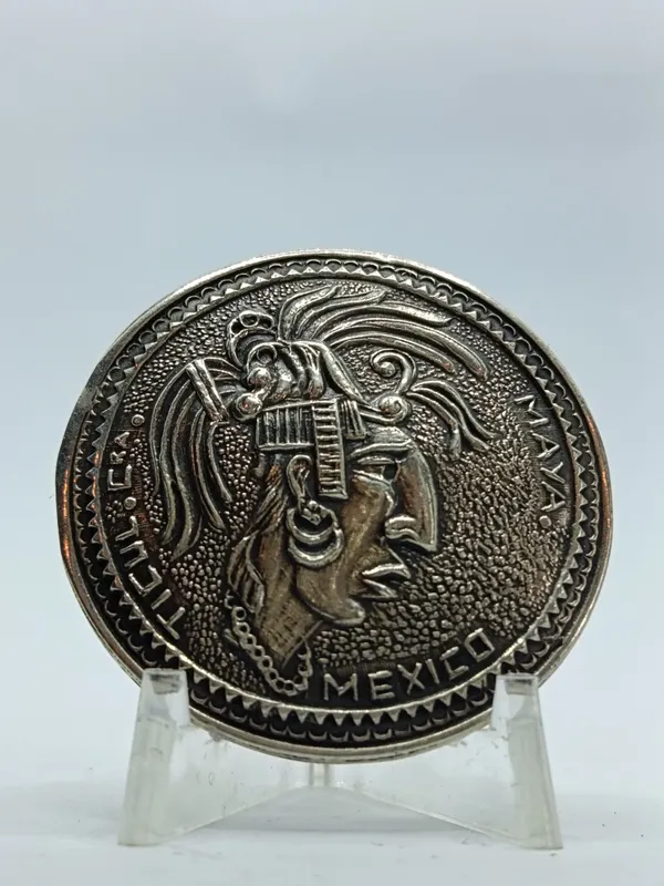Prendedor plata mexicano