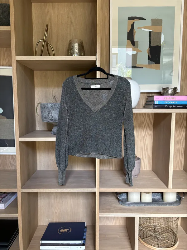 Buzo verde lurex Cher