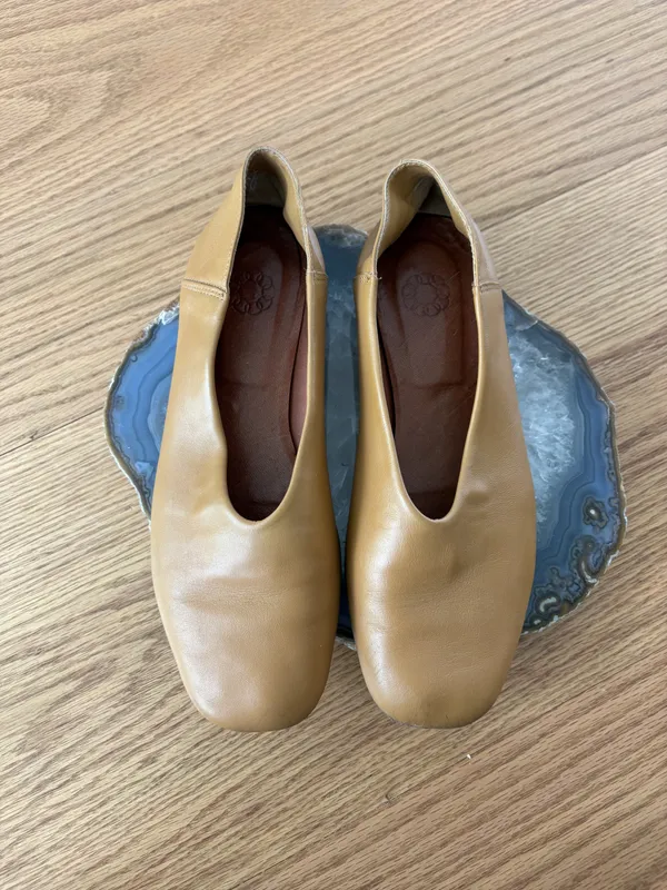 Zapatillas cerradas camel Rosa Rosa