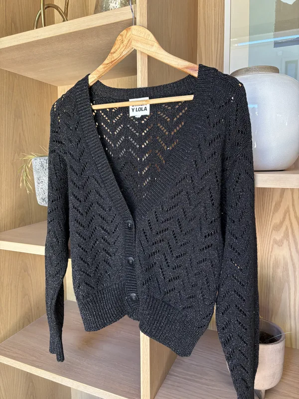 Saco negro lurex Bimba y Lola