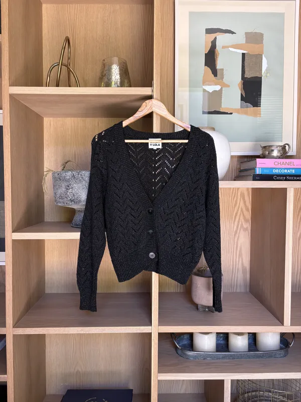 Saco negro lurex Bimba y Lola