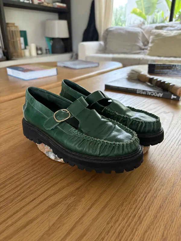 Zapatos verdes Mutma