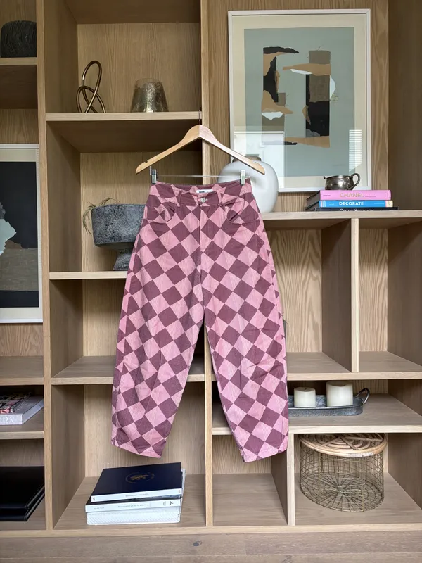 Jean rosa con rombos fucsia Seasons by Macabla