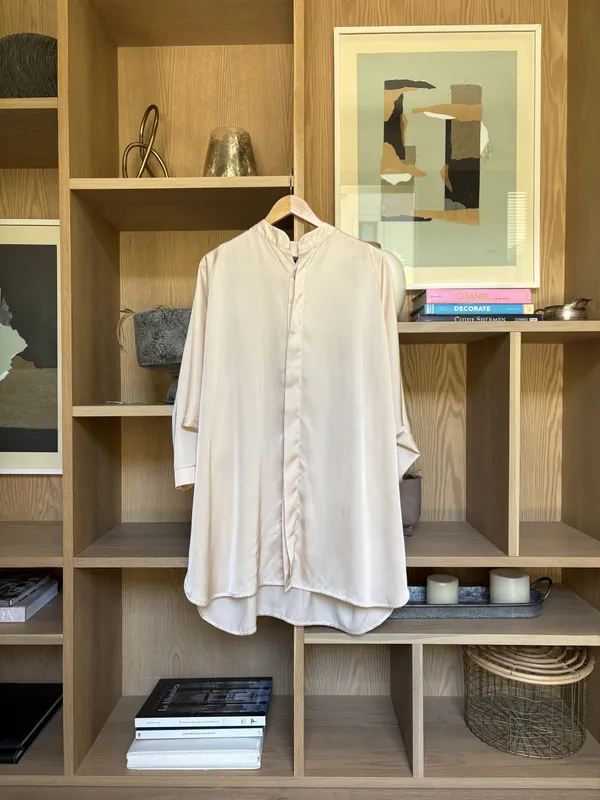 Camisola seda crudo Pastiche