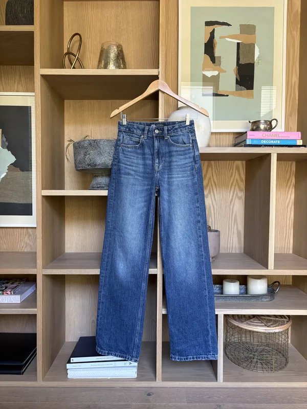 Jean azul recto Zara