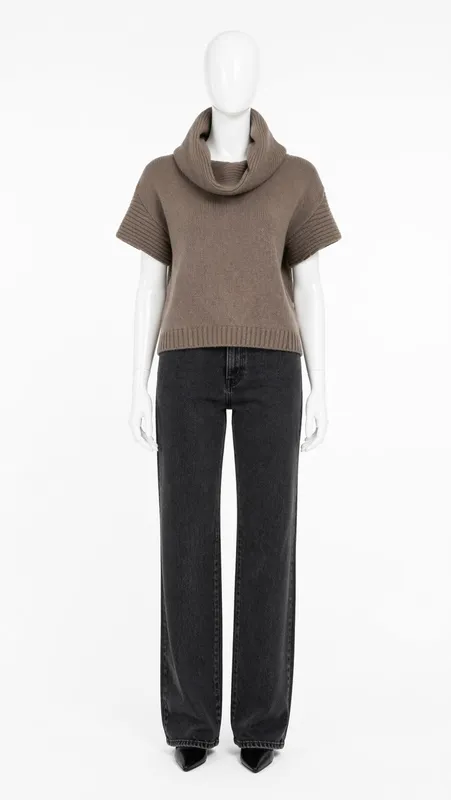 Sweater manga corta