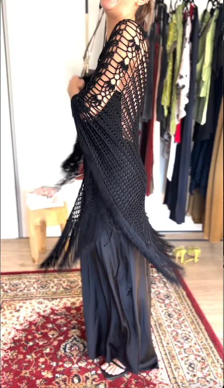 Kimono/chal negro Wedcode