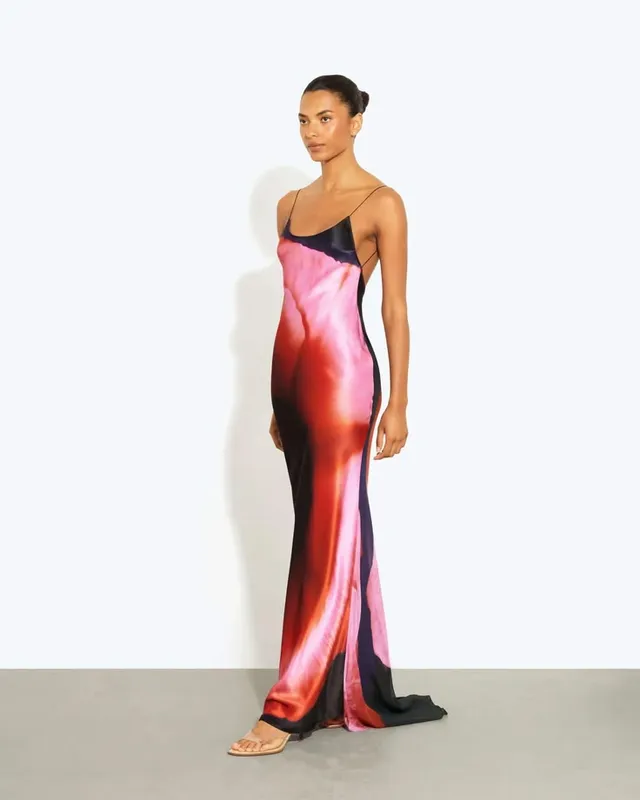 Vestido estampado solaris Rat and Boa